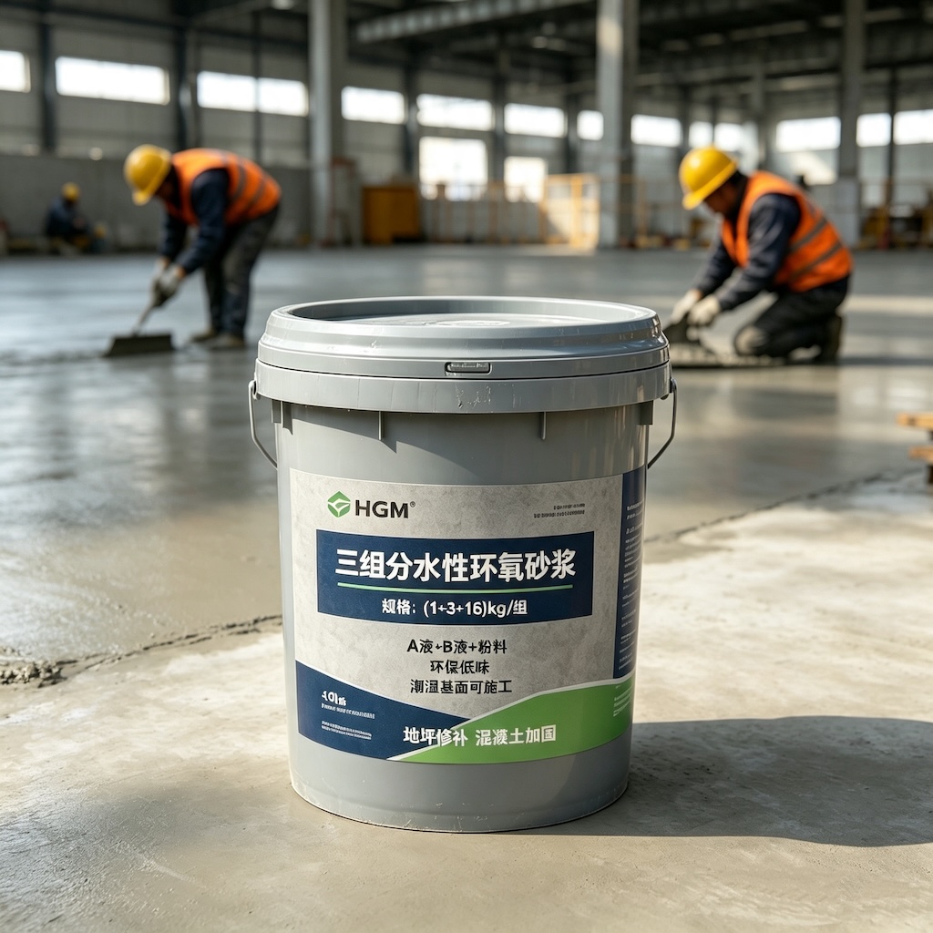 云南三组份水性环氧砂浆